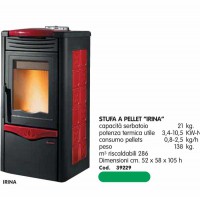STUFA A PELLETE "IRINA"