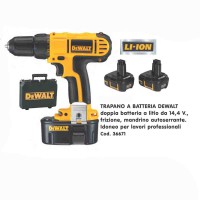 TRAPANO A BATTERIA DEWALT