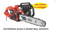 ELETTROSEGA BLACK & DECKER MOD GK1940TX